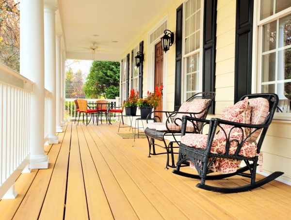 Cost of Front Porch Renovation in Lafayette
