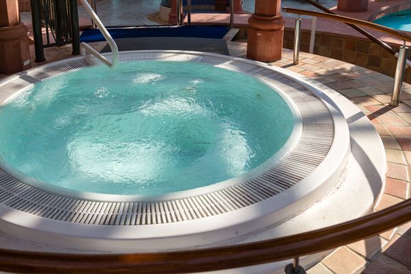 Cost of Hot Tub Patio Construction in Lafayette