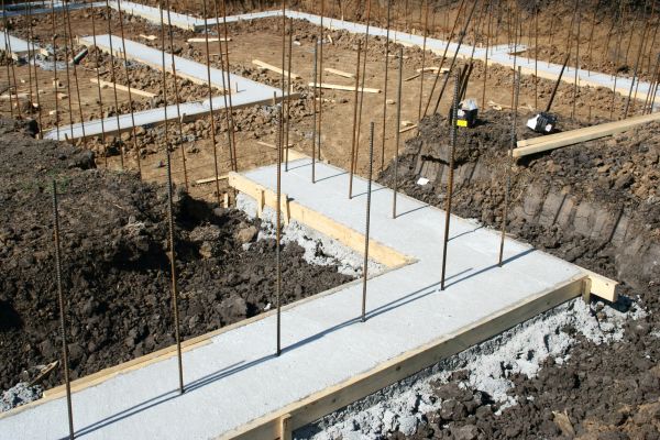 Cost of Footing Construction in Lafayette