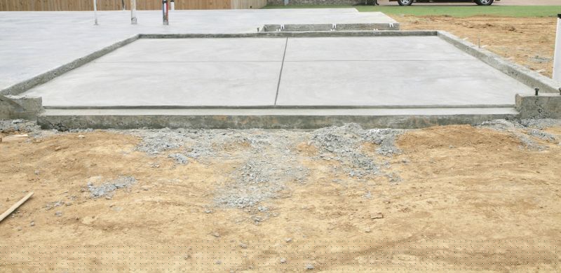 Backyard Slab Installation