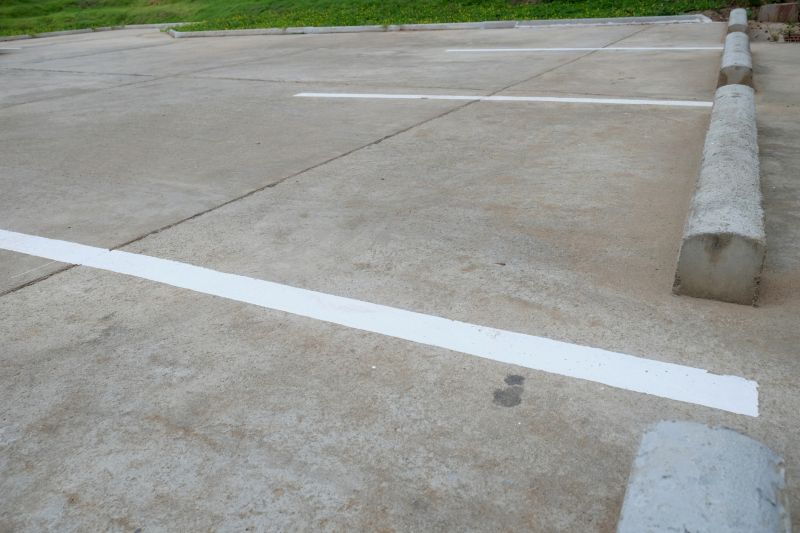 Concrete Parking Lot Service detail